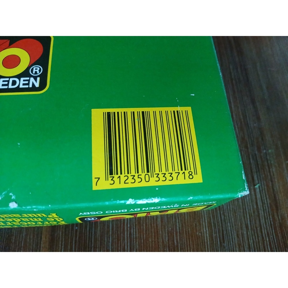 Brio SIGNAL HOUSE #33371 (1985) Vintage Wooden Brio CIB - Picture 3 of 4